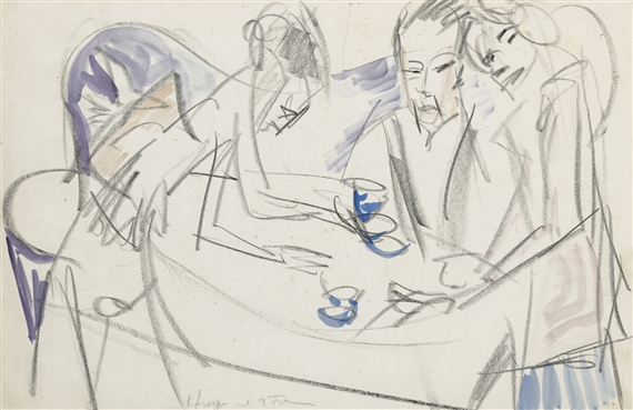 Hugo Mit Zwei Frauen (Hugo With Two Women)