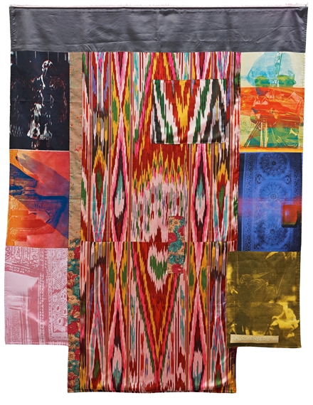Robert Rauschenberg | Samarkand Stitches I (1988) | MutualArt