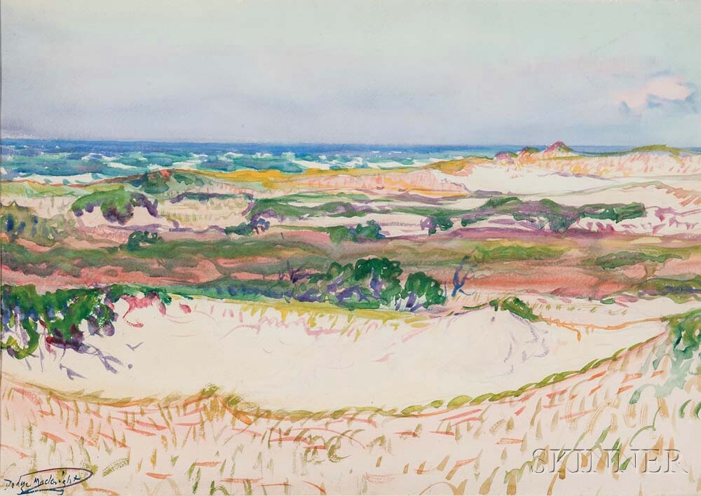 Dodge Macknight | Dunes and Sea | MutualArt