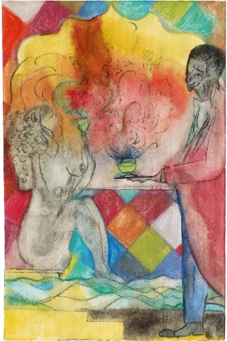 Chris Ofili: Poolside Magic | Exhibitions | MutualArt