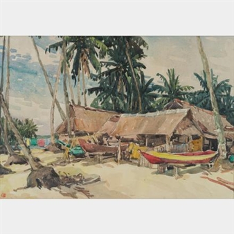 Village by the Seaside - Chen Chong Swee