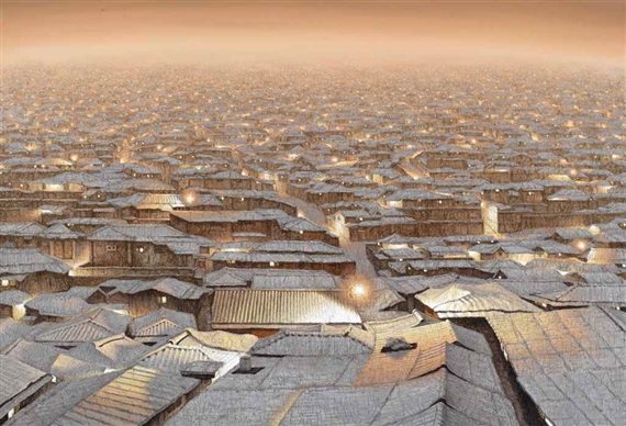 CITY-DISAPPEARING LANDSCAPE 1220 by Joung Young-Ju, 2016