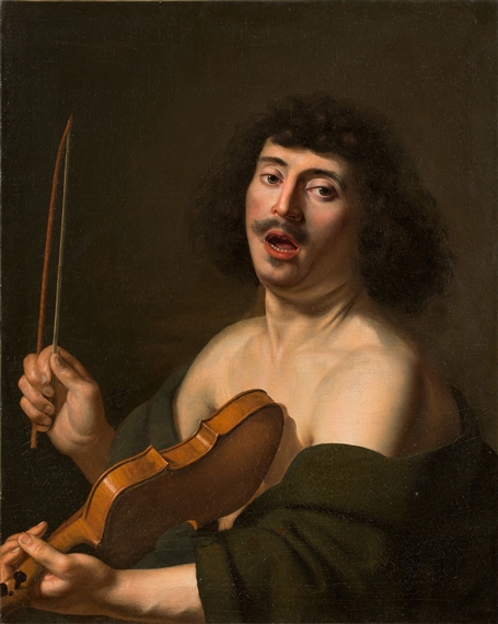 Neapolitan Musician by Johannes Baeck, Circa 1635/1640