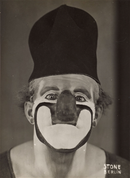 Clown Charlie Rivel by Sasha Stone, 1931