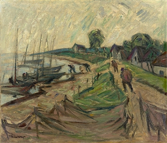 Fischerdorf - Glowe - Otto Lange