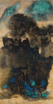Ancient Temples Amidst Clouds - Zhang Daqian
