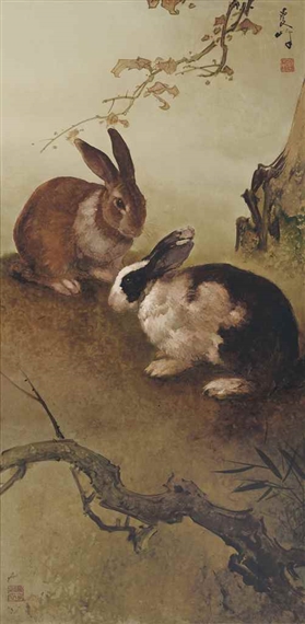 RABBITS by Lee Man Fong