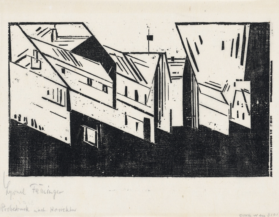 Feininger Lyonel | Straße in Treptow (1931) | MutualArt