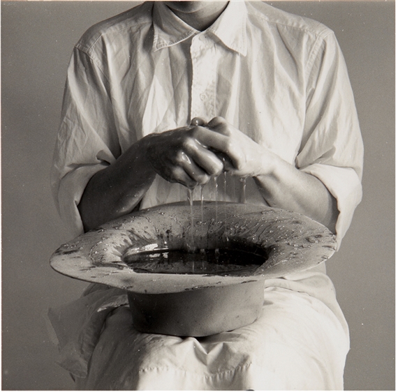 Ann Hamilton | Untitled (from Body/Object Series) (1988) | MutualArt