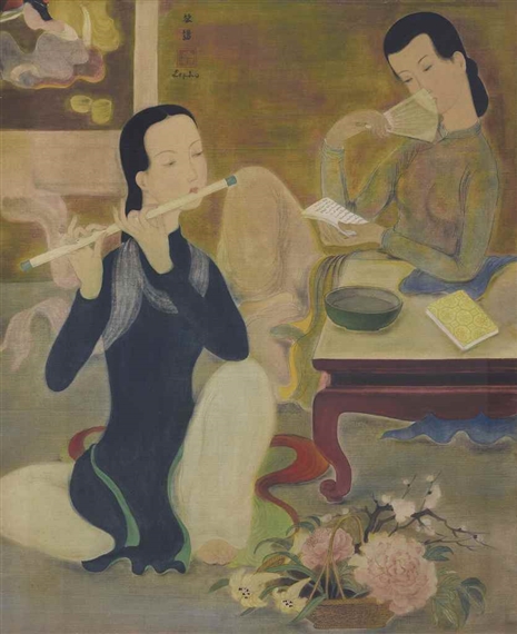 Le Concert by Lê Phổ, 1938