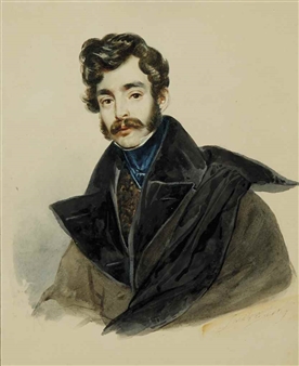 Portrait of Pavel Grigorievich Demidoff (1738-1821) - Andrei Sobolevsky