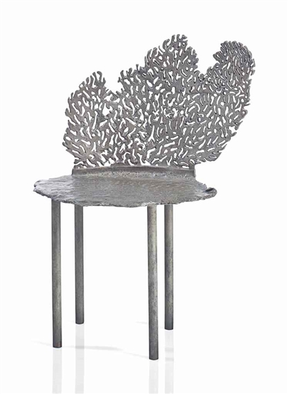 A 'CORAL/WAVE' CHAIR by Michele Oka Doner, 1994