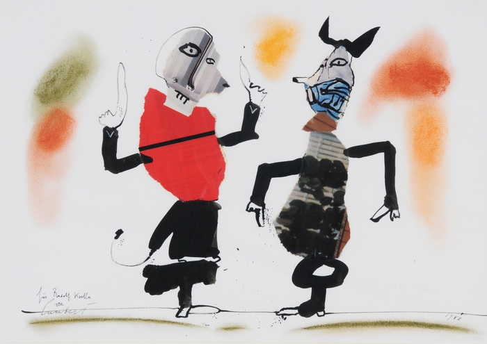 Lucebert | Untitled (1988) | MutualArt