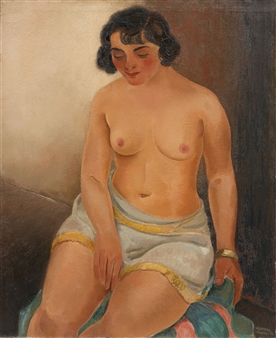 Sitzender Halbakt - Harmen Hermanus Meurs