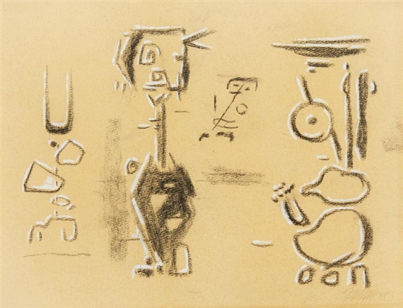 Small Ophir by Willi Baumeister, 1948