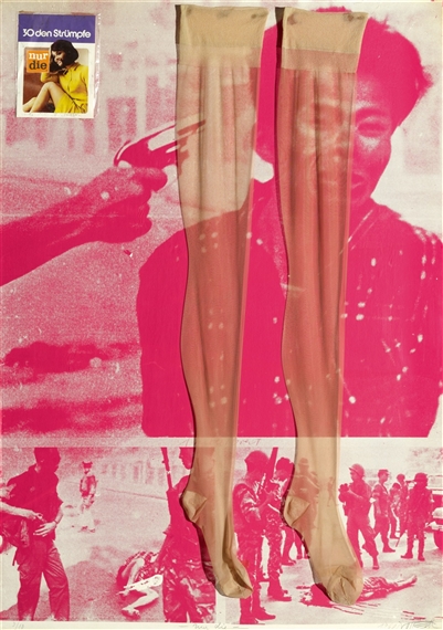 Nur die 1 by Wolf Vostell, 1968