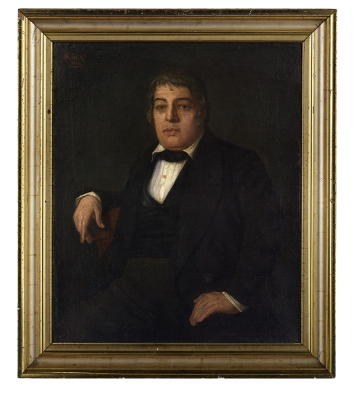 Portrait of Mr. McIntosh by Louis Nicholas Adolphe Rinck, 1842