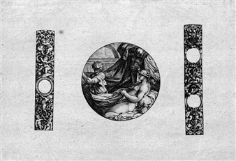 Joseph und Potiphars Weib: Entwurf für ein Uhrengehäuse - Jacques Vauquer