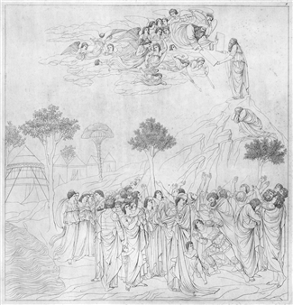 12 works, Die bronzene Thüre des Battisteriums S. Giovanni von Lorenzo Ghiberti in Florenz - Feodor Iwanowitsch