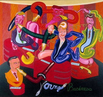 Peter Saul and John Tweddle: Make America Great Again - Blondeau & Cie