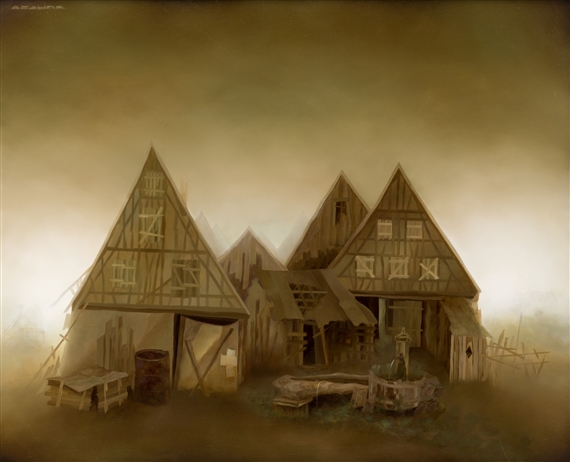 Alexander Rabine | Les triangles (1989) | MutualArt