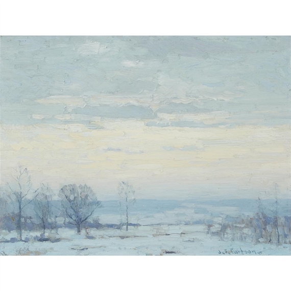 WINTER MORNING by John Fabian Carlson