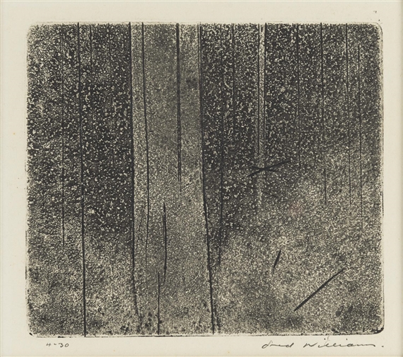 Forest by Fred Williams, 1958