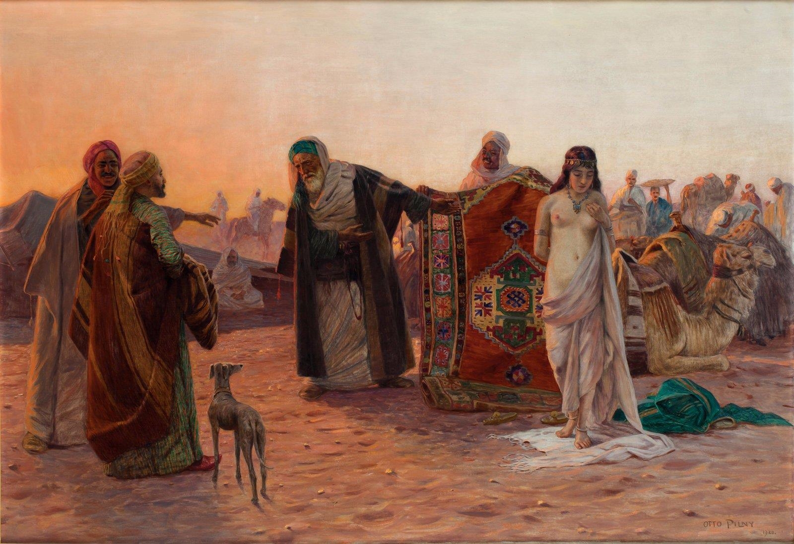 Otto Pilny Marché aux esclaves (1923)