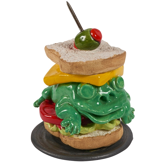 David Gilhooly Frog Sandwich (1991) MutualArt