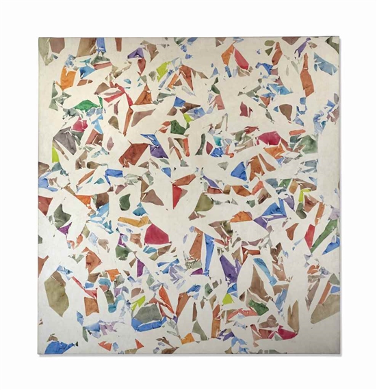 Blanc by Simon Hantaï, 1974