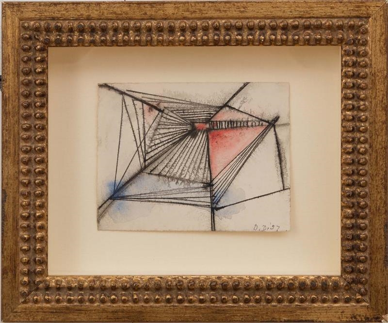 Artwork by Dorothy Dehner, Untitled, Made of Ink and wash on paper