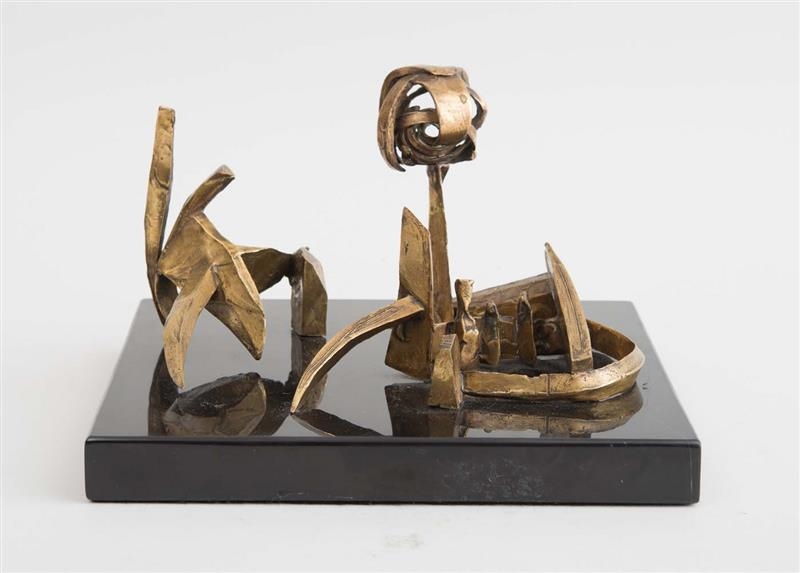 Artwork by Dorothy Dehner, Ylinos Palace, Made of Bronze