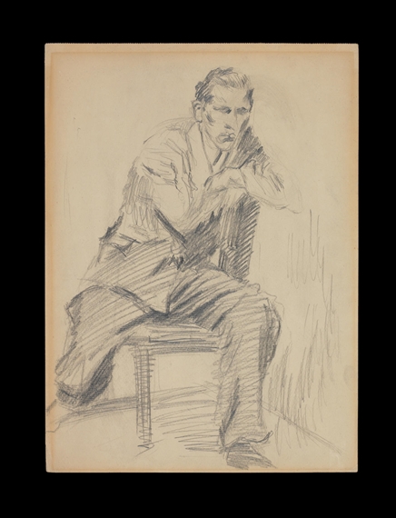 Portrait of the Artist Schipitsin by Vladimir Tatlin