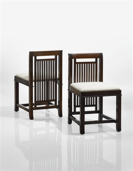 PAIR OF SIDE CHAIRS