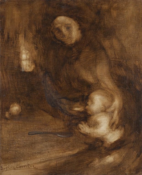 Maternity by Eugène Carrière