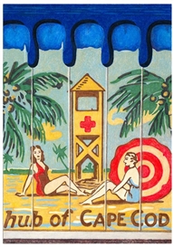 Drawings of Vintage Matchbooks from a Bygone Hollywood Era