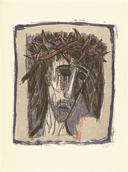 Christus by Otto Dix, 1957