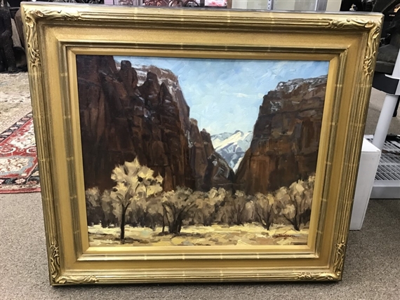 Zion in January by Ryan Skidmore, 2001