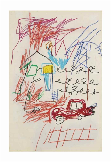 Jean-Michel Basquiat | Test Pattern (1981) | MutualArt