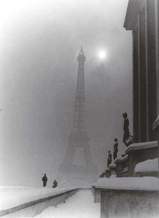 Untitled (Eiffel Tower) by Maurice Tabard, 1950s