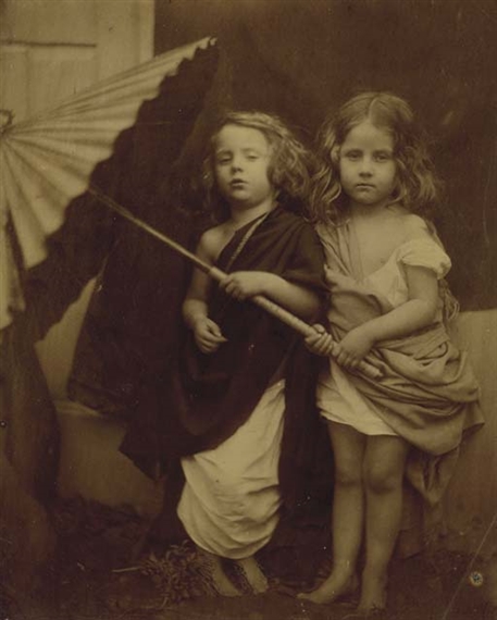 Paul and Virginia by Julia Margaret Cameron, Circa 1865