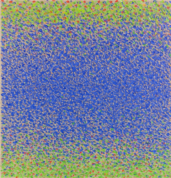 Landschaft Blau-Grün by Kuno Gonschior, 2004