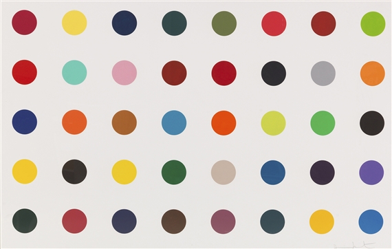 Methyl Phenylsulfoxide by Damien Hirst, 2010