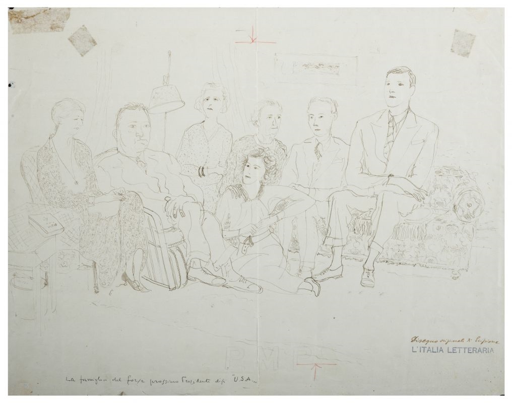 The family of the 'probably' by Gino Bonichi, 1932