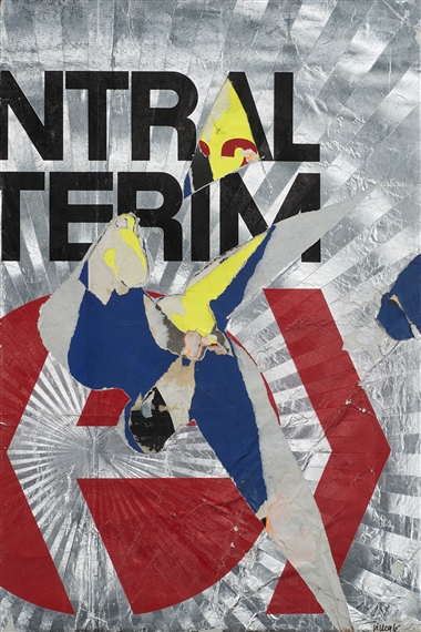 Affiche de métro by Jacques Villeglé, 1972