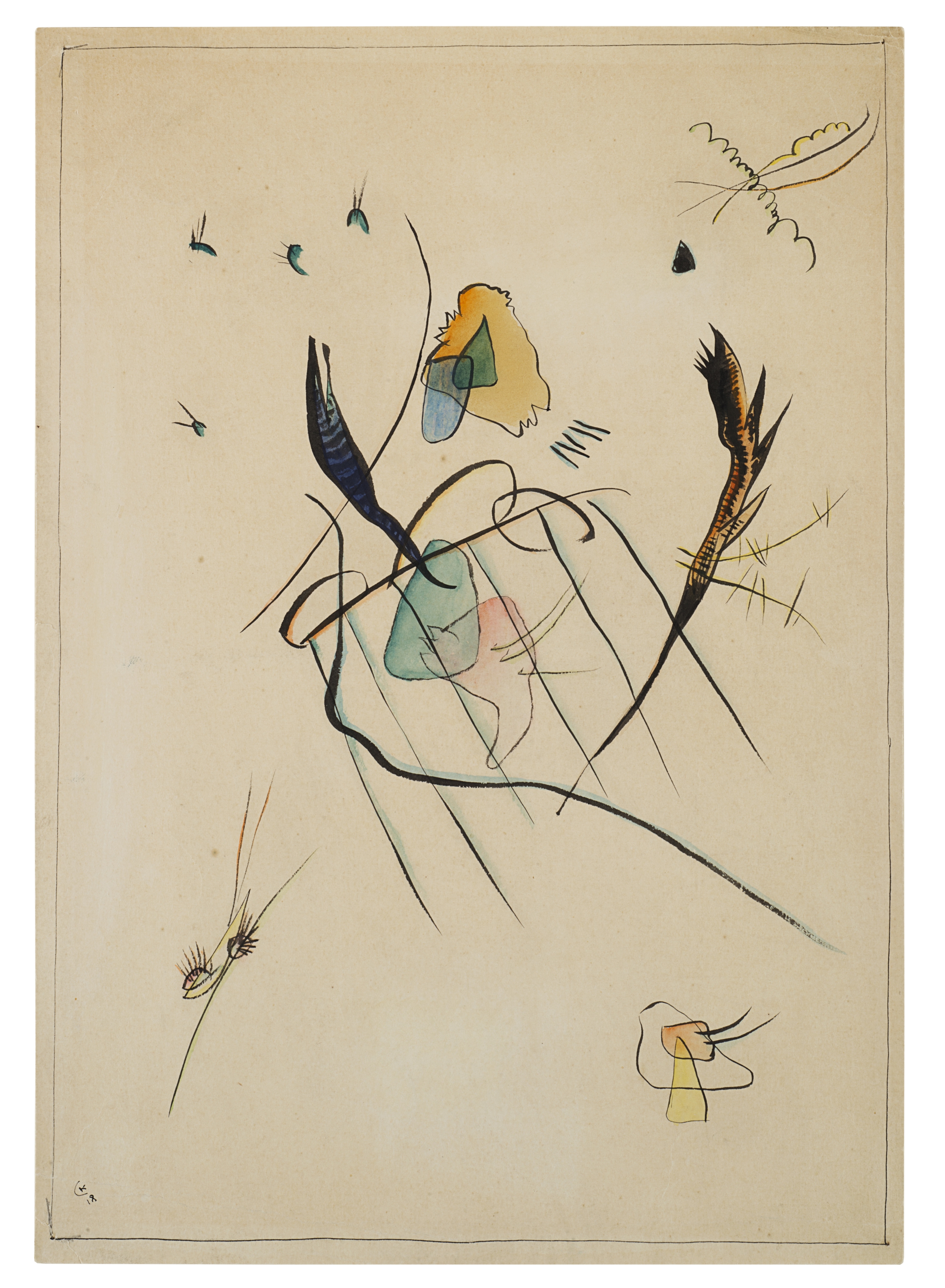 Kandinsky Wassily Untitled (1918) MutualArt