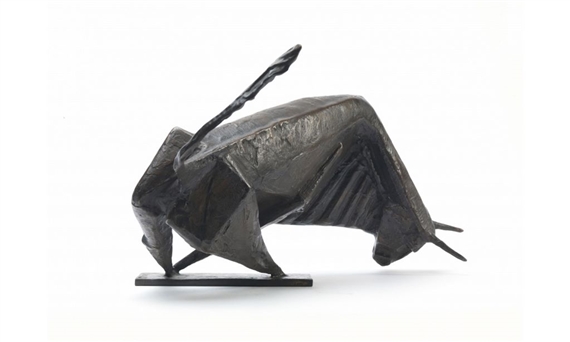 Turning Bull by Terence Coventry, 1995