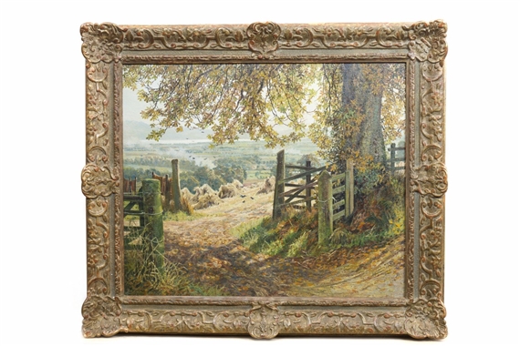 THE HARVEST FIELD, GOWRIE by James McIntosh Patrick‏