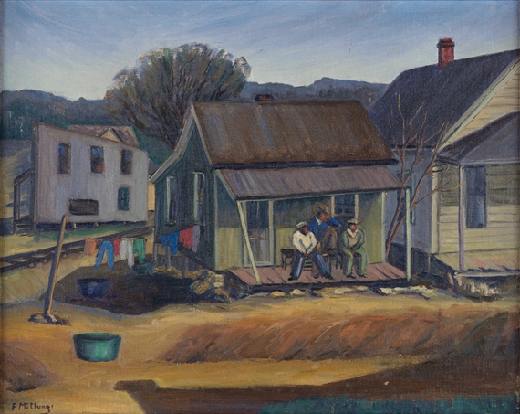 On the Porch by Florence McClung
