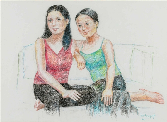 Untitled (Two Women) by Anita Magsaysay-Ho, 2001